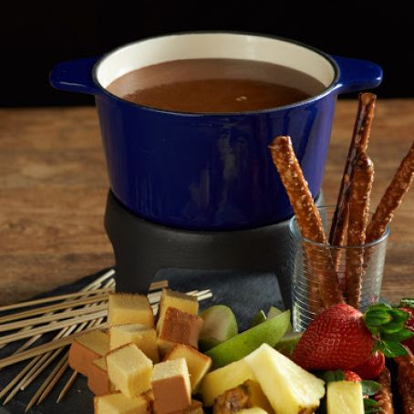 White Chocolate & Caramel Fondue