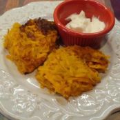 Sweet Potato Latkes (Sweet Potato Pancakes)