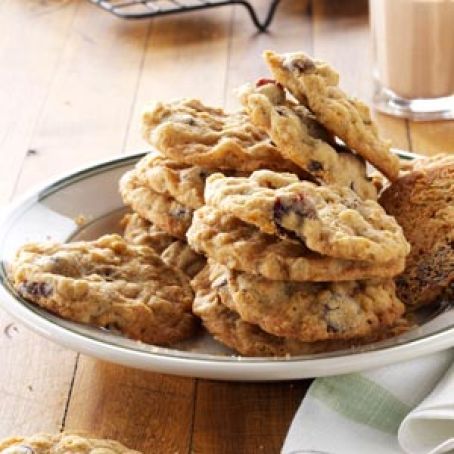 Cherry-Chocolate Oatmeal Cookies