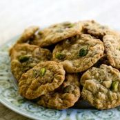 COOKIES - Pistachio White Chocolate Chip Cookies