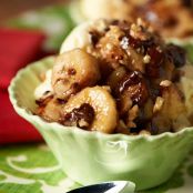 Slow-Cooker Chocolate Bananas Foster