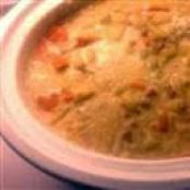 Creamy Slow Cooker Potato Cheese Soup