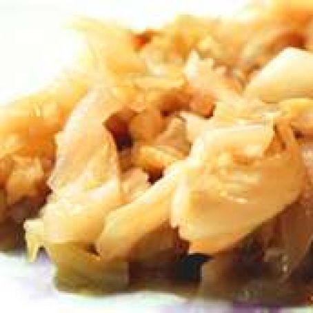 Braised Cabbage with Apples