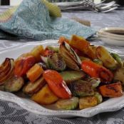 Roasted Veggies with Balsamic Glaze - Trisha Yearwood