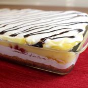 Banana Split Lasagna