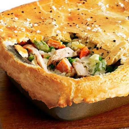 Light Chicken Potpie