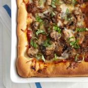Homemade Chicago Deep-Dish Pizza Recipe