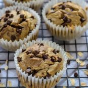 Blender Banana Oatmeal Muffins