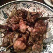 Pollo con Finocchio, Olive e Vino Bianco