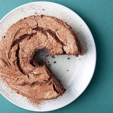 CHOCOLATE ANGEL FOOD CAKE