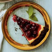 White Chocolate-Cranberry Cheesecake