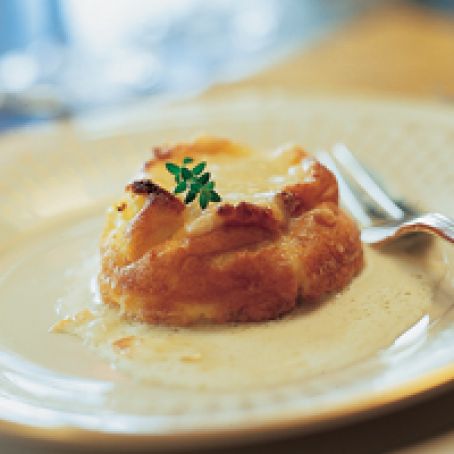Double-Baked Three-Cheese Soufflés