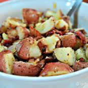 Warm Potato Salad with Bacon and Onion Recipe