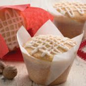 Golden Eggnog Cupcakes