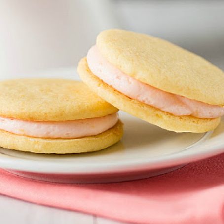 Pink Grapefruit Sandich COokies