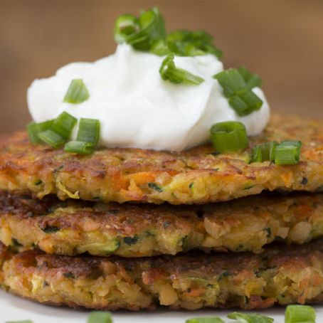 Zucchini Carrot Fritters