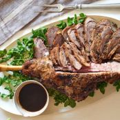 Roast Lamb w/ Anchovies