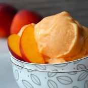 Peach Frozen Yogurt