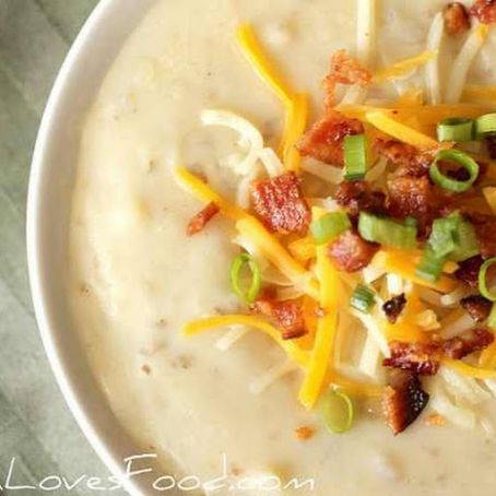 Baked Potato Soup- Crockpot