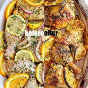 Herb and Citrus Oven Roasted Chicken