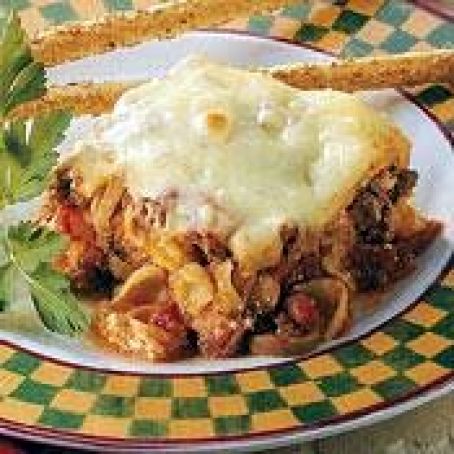 CHEESY SHELL LASAGNA