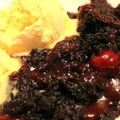 Chocolate Cherry Dr Pepper Crockpot Cobbler