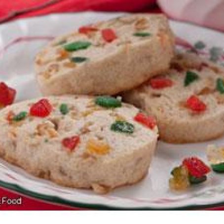 Spiced Candied Fruit Cookies