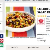 Colorful Corn 'n' Bean Salad Recipe