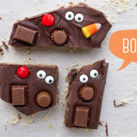 Halloween: Cookie Monster Bars