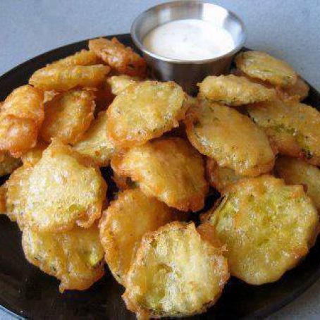 Fried Dill Pickle Chips