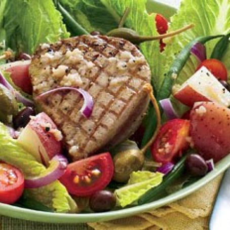 Grilled Tuna Nicoise Salad