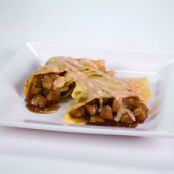 Mario Batali's Bananas Foster Crepes