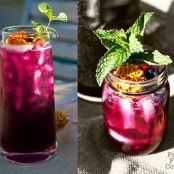 Blueberry Mint Agua Fresca