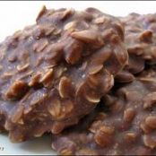 No Bake Chocolate Peanut Butter Cookies