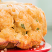 Cheesy Garlic Tater Tot Bake