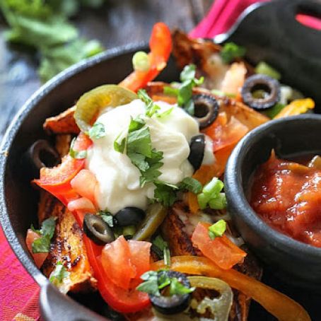 Sweet Potato Irish Nachos - Skinnytaste