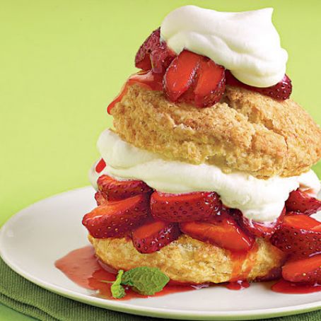 Strawberry Shortcake (Mom's)