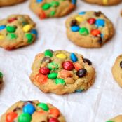 The Fat Chewy {M&M Cookies}