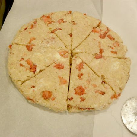 Strawberry Scones