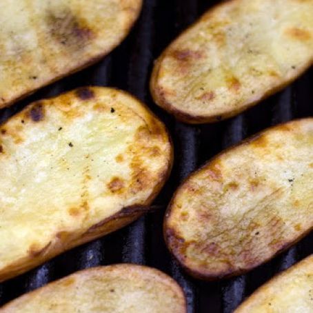 Grilled Salt & Vinegar Potatoes