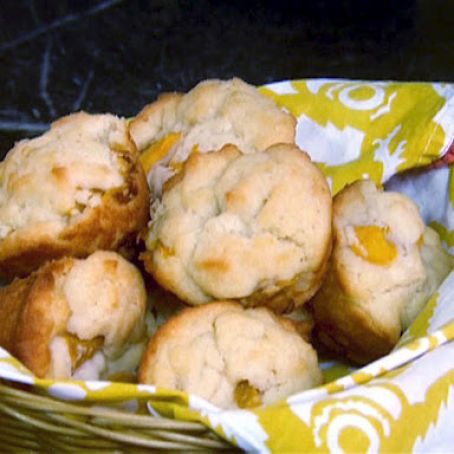 Paula's Peaches and Cream Muffins