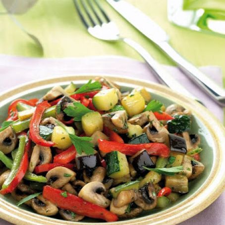 Mediterranean-style Fried Vegetables