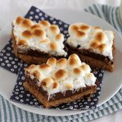 S'mores Fudge Bars