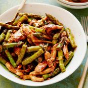 Asparagus and Chicken Stir-fry