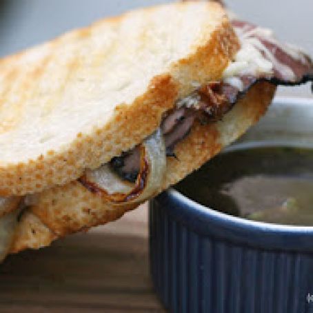 French Dip Panini