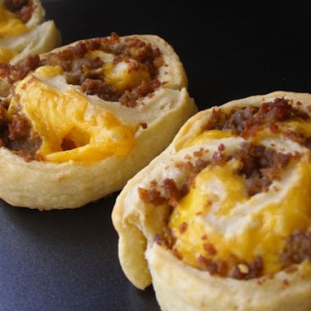 Sausage Crescent Roll Pinwheels