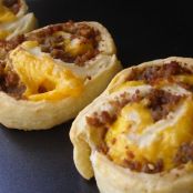 Sausage Crescent Roll Pinwheels