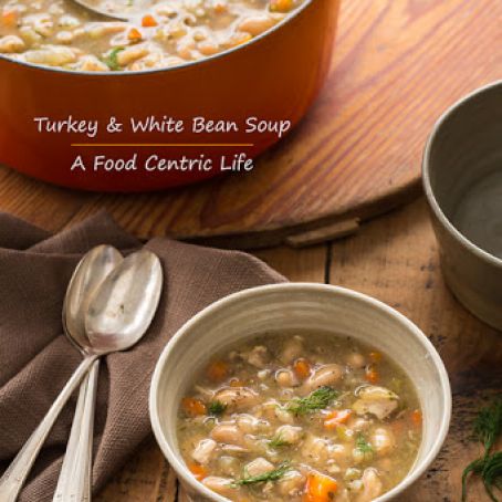 Hearty Turkey and White Bean Soup