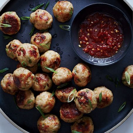 Sesame-Ginger Chicken Meatballs