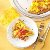 Hawaiian Breakfast Pizza